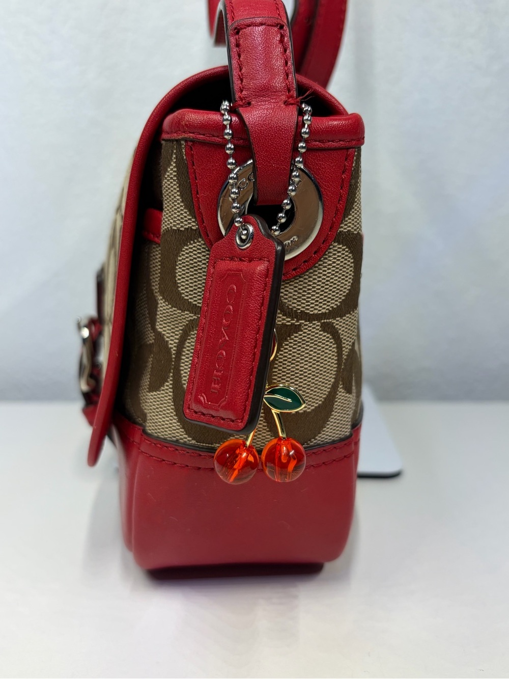 COACH HADLEY SIGNATURE FIELD CROSSBODY BAG #F30601 - Picture 3 of 12
